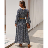 Maxikleid mit Blumen-Bombardina.de