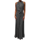 Maxikleid mit Tupfen-Bombardina.de