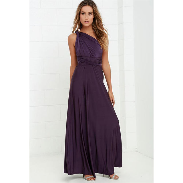 Asymmetrisches Maxikleid-Bombardina.de