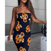 Trägerloses Maxikleid-Bombardina.de