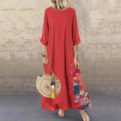 Maxikleid mit lockerem Schnitt-Bombardina.de