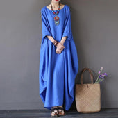 Maxikleid mit lockerem Schnitt-Bombardina.de