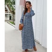Maxikleid mit Blumen-Bombardina.de