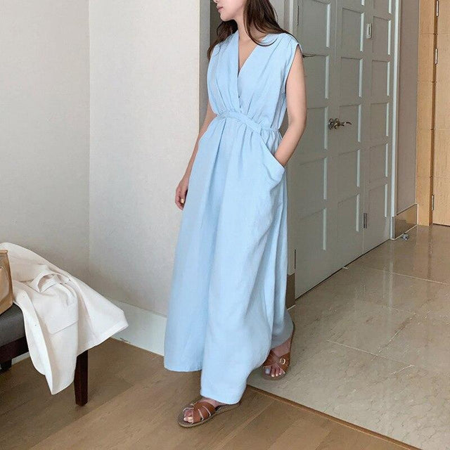 Maxikleid mit Taschen-Bombardina.de