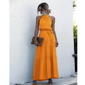 Maxikleid mit Tupfen-Bombardina.de