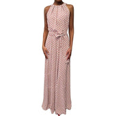 Maxikleid mit Tupfen-Bombardina.de