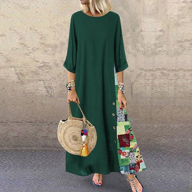 Maxikleid mit lockerem Schnitt-Bombardina.de
