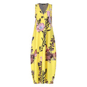Maxikleid mit Blumen-Bombardina.de