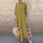 Maxikleid mit lockerem Schnitt-Bombardina.de