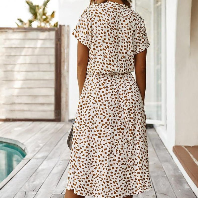 Midikleid mit Tiermotiv-Bombardina.de
