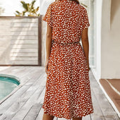 Midikleid mit Tiermotiv-Bombardina.de