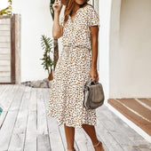 Midikleid mit Tiermotiv-Bombardina.de