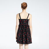 Midikleid mit Knöpfen-Bombardina.de