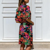 Midikleid in Form eines Hemdes-Bombardina.de
