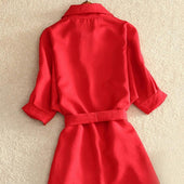 Midikleid in Form eines Hemdes-Bombardina.de