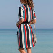 Midikleid in Form eines Hemdes-Bombardina.de