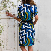 Midikleid in Form eines Hemdes-Bombardina.de