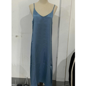 Einfarbiges Midikleid-Bombardina.de