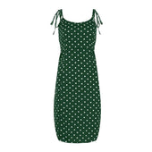Gepunktetes Midikleid-Bombardina.de