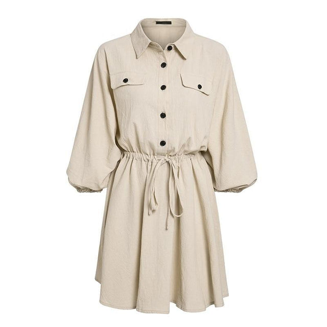 Minikleid in Form eines Hemdes-Bombardina.de
