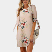 Minikleid mit Blumen-Bombardina.de