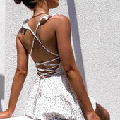 Minikleid mit Tupfen-Bombardina.de