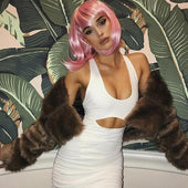 Minikleid mit Schnitt am Bauch-Bombardina.de