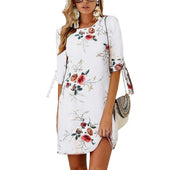 Minikleid mit Blumen-Bombardina.de