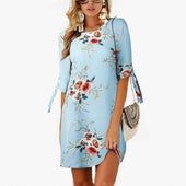 Minikleid mit Blumen-Bombardina.de