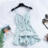 Minikleid mit Blumen-Bombardina.de