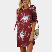 Minikleid mit Blumen-Bombardina.de