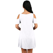 Minikleid mit nackten Schultern-Bombardina.de