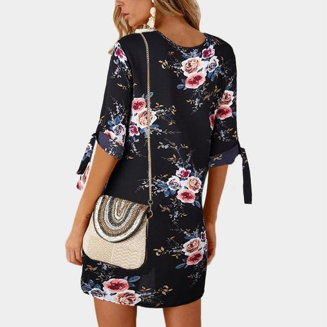 Minikleid mit Blumen-Bombardina.de