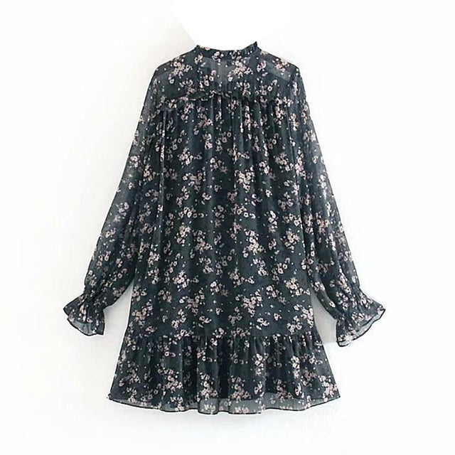 Minikleid mit Blumen-Bombardina.de