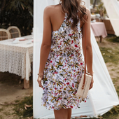 Minikleid mit Blumen-Bombardina.de