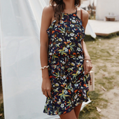Minikleid mit Blumen-Bombardina.de