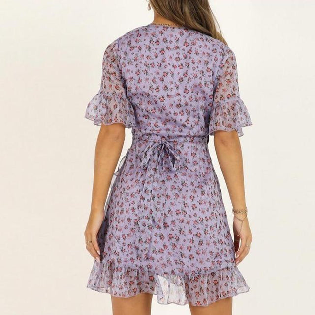 Minikleid mit Blumen-Bombardina.de