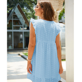 Durchbrochenes Minikleid-Bombardina.de