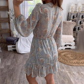 Minikleid mit Blumen-Bombardina.de