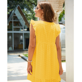 Durchbrochenes Minikleid-Bombardina.de