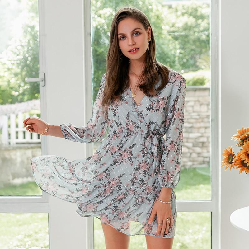 Minikleid mit Blumen-Bombardina.de
