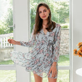 Minikleid mit Blumen-Bombardina.de