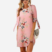 Minikleid mit Blumen-Bombardina.de