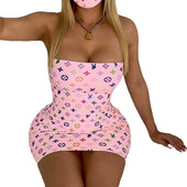 Trägerloses Minikleid-Bombardina.de