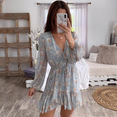 Minikleid mit Blumen-Bombardina.de