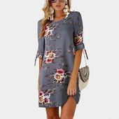 Minikleid mit Blumen-Bombardina.de
