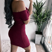 Geknöpftes Minikleid-Bombardina.de