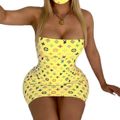 Trägerloses Minikleid-Bombardina.de