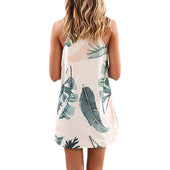 Strandkleid in Blättern-Bombardina.de