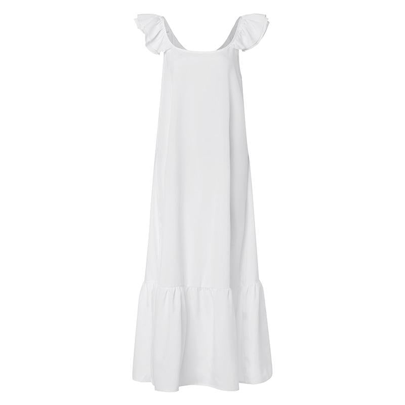Strandkleid mit Rüschen-Bombardina.de